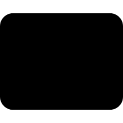 Rectangle Shape Icon from Core Solid Set