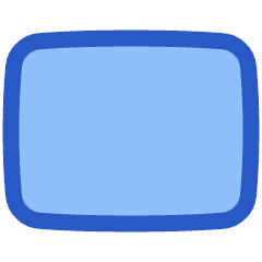 Rectangle Shape Icon from Plump Duo Set