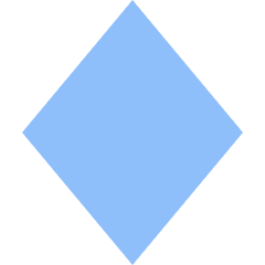 Rhombus Shape Icon from Sharp Flat Set