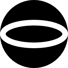 Sphere Shape Icon from Sharp Solid Set