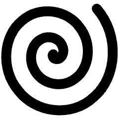 Spiral Shape Icon from Plump Remix Set