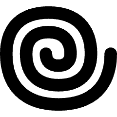 Spiral Shape Icon from Flex Solid Set