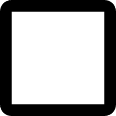 Square Shape Icon from Micro Line Set