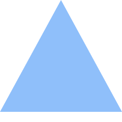 Triangle Icon from Sharp Flat Set
