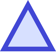 Triangle Icon from Sharp Duo Set