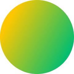 Circle Icon from Sharp Gradient Set