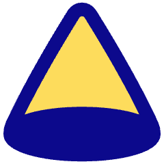 Cone Shape Icon from Plump Pop Set