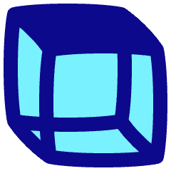 Cube Shape 2 Icon from Plump Pop Set