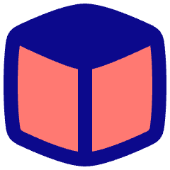Cube Shape Icon from Plump Pop Set