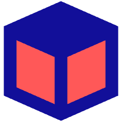 Cube Shape Icon from Sharp Pop Set
