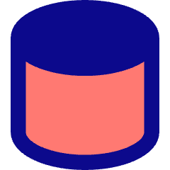 Cylinder Shape Icon from Core Pop Set