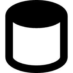 Cylinder Shape Icon from Sharp Remix Set