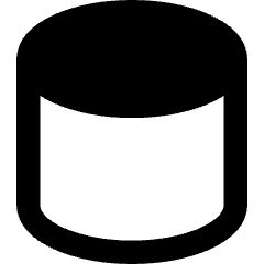 Cylinder Shape Icon from Core Remix Set