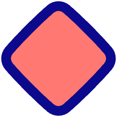 Diamond Shape Icon from Plump Pop Set