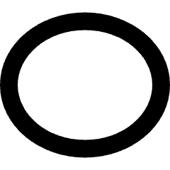Oval Shape Icon from Sharp Remix Set
