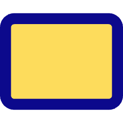 Rectangle Shape Icon from Core Pop Set