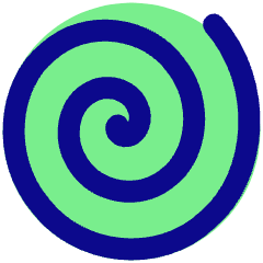 Spiral Shape Icon from Plump Pop Set