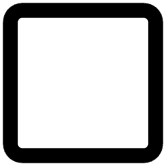 Square Icon from Core Remix Set