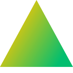 Triangle Icon from Sharp Gradient Set
