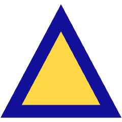 Triangle Icon from Sharp Pop Set