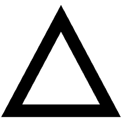 Triangle Icon from Sharp Remix Set