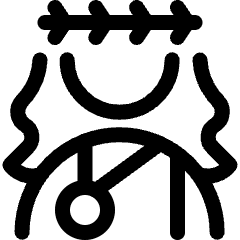 Avatar Greek Woman Icon from Ultimate Regular Set