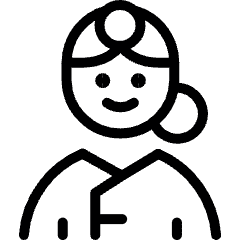 Avatar Korean Woman Icon from Ultimate Light Set