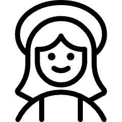 Avatar Wide Hat Girl 2 Icon from Ultimate Light Set