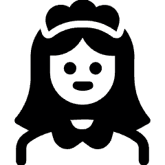 Avatar Woman Maid Icon from Ultimate Bold Set