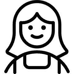 Avatar Woman Store Clerk Icon from Ultimate Light Set