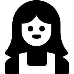 Avatar Woman Store Clerk Icon from Ultimate Bold Set