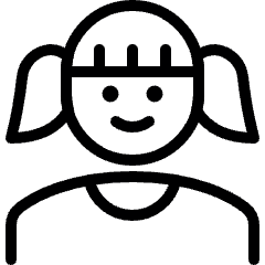 People Woman 5 Icon from Ultimate Light Set