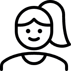 People Woman 6 Icon from Ultimate Light Set