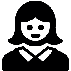 People Woman 8 Icon from Ultimate Bold Set