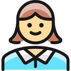 People Woman 9 Icon from Ultimate Colors Set
