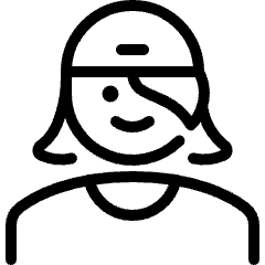 People Woman Cap 1 Icon from Ultimate Light Set