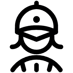 Avatar Police Woman Icon from Ultimate Regular Set