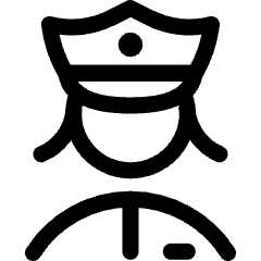 Police Woman 1 Icon from Ultimate Regular Set