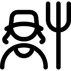 Avatar Farmer Woman 3 Icon from Ultimate Regular Set