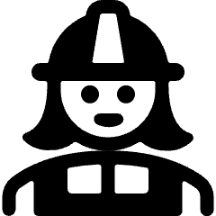 Professions Woman Construction 1 Icon from Ultimate Bold Set