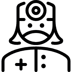 Professions Woman Doctor 1 Icon from Ultimate Light Set