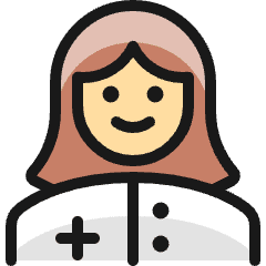 Professions Woman Nurse 1 Icon from Ultimate Colors Set