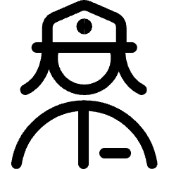 Professions Woman Post Icon from Ultimate Regular Set