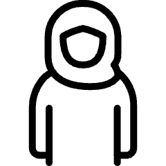 Avatar Islamic Women Hijab 2 Icon from Ultimate Light Set