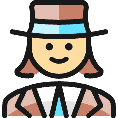 Vintage Woman 2 Icon from Ultimate Colors Set