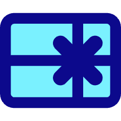 Gift Card Icon from Core Pop Set