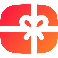 Gift Card Icon from Flex Gradient Set