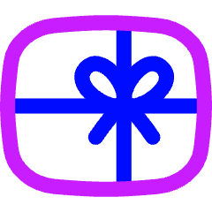 Gift Card Icon from Flex Neon Set