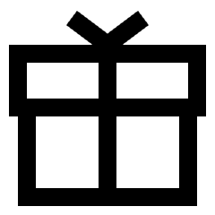 Gift Icon from Sharp Line Set