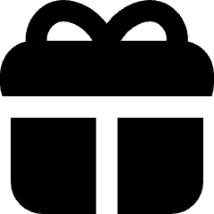 Gift Present 1 Icon from Micro Solid Set